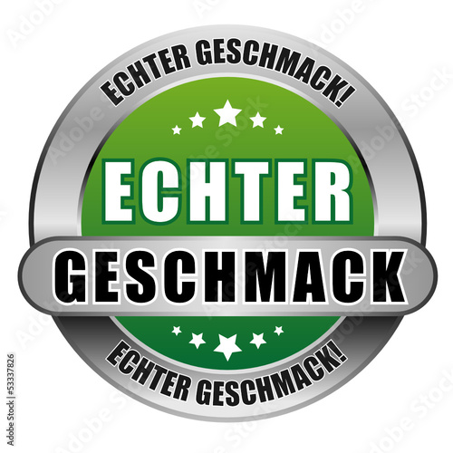 5 Star Button grün ECHTER GESCHMACK DTO DTO