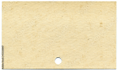 index card