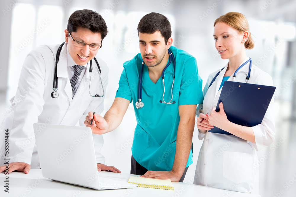 Group of doctors Group of doctors