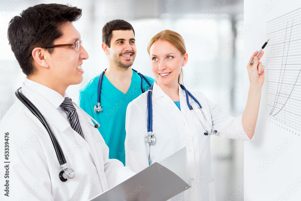 Fototapeta premium Group of doctors