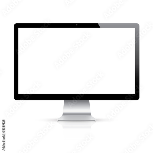 Highly detailed responsive computer display vector