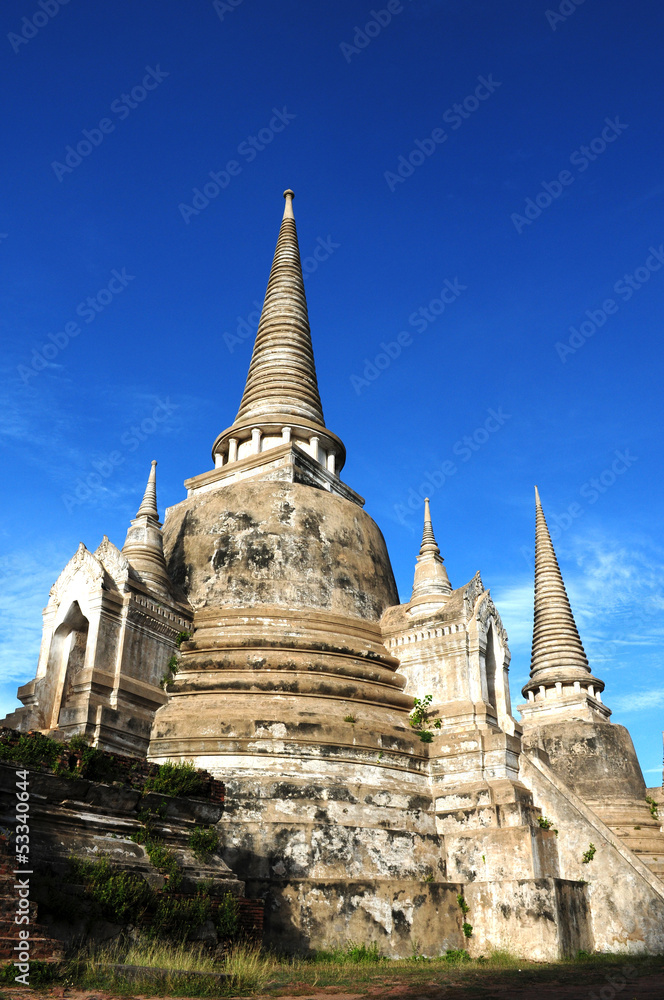 Ancient wat in Thailand Ancient wat in Thailand