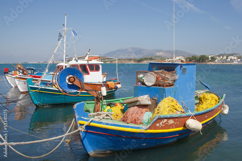 Fischerboote in Mastichari auf der Insel Kos