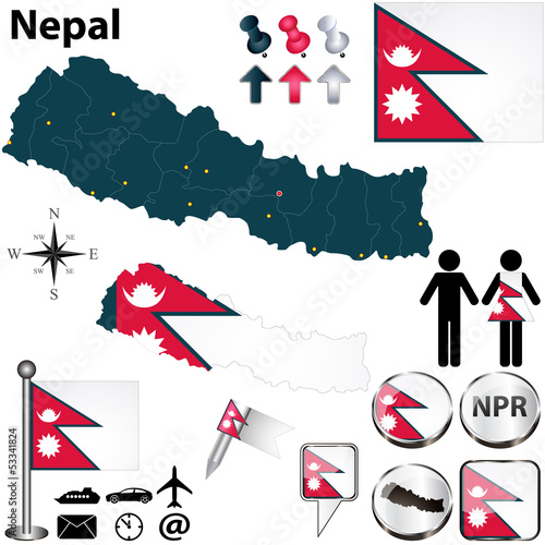 Map of Nepal