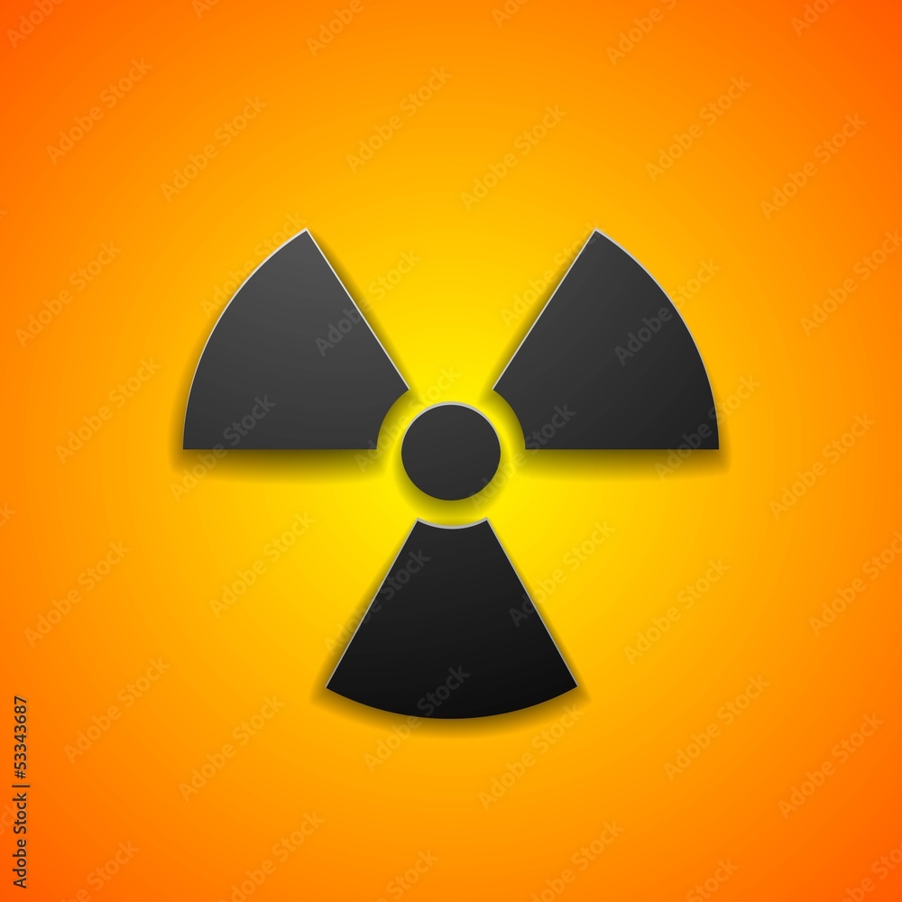 Radiation sign