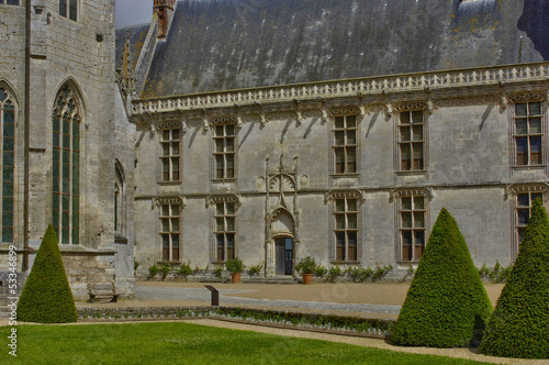 historical castle of Chateaudun photo