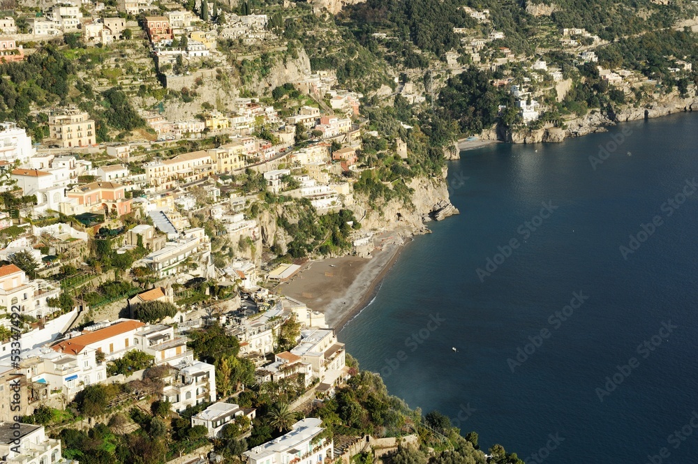 Positano in the Amalfi coast, Italy