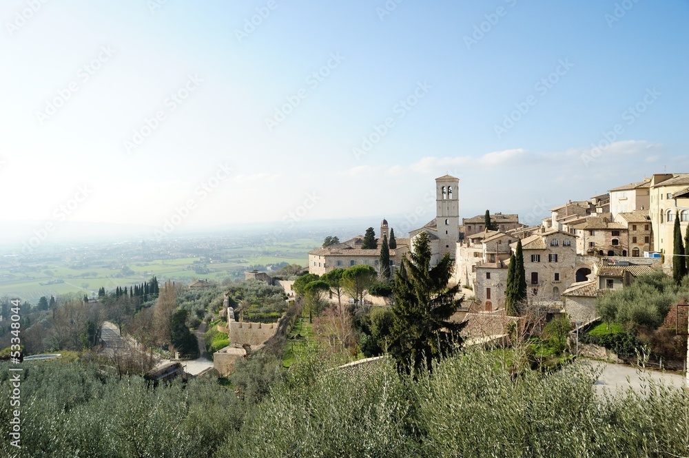 Obraz premium Assisi in Italy