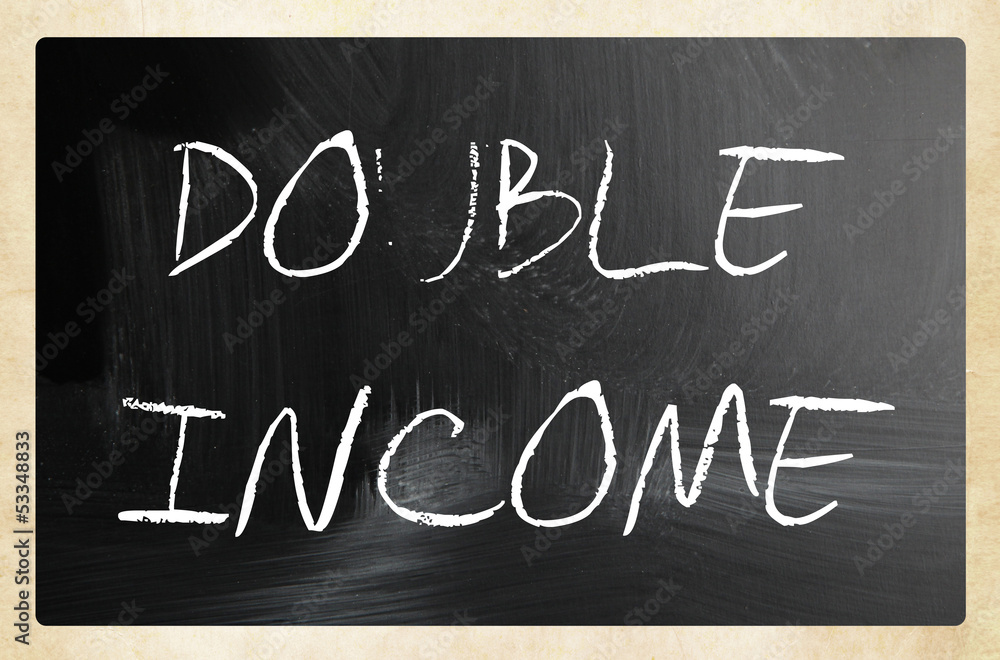 Obraz premium marketing concept blackboard