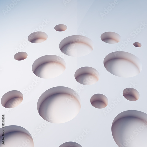 3D geometric abstract background 