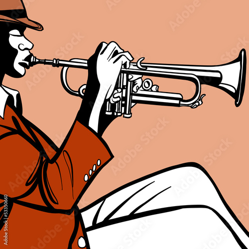 Trumpet player
