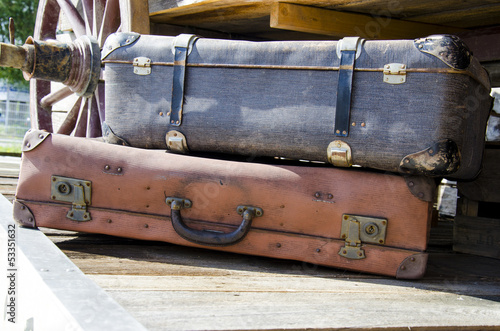 Vintage suitcases - Travel accessories