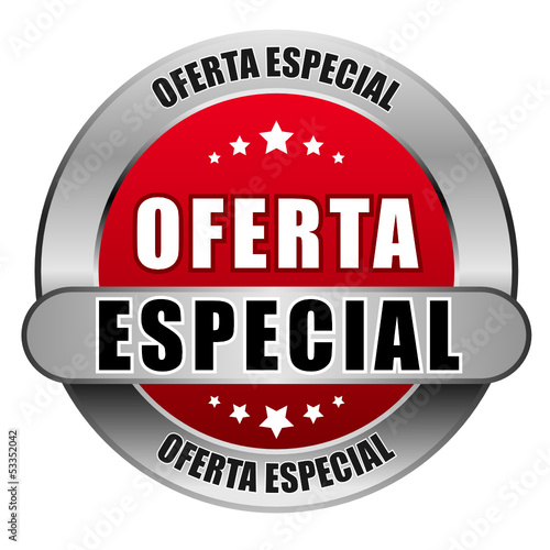 5 Star Button rot OFERTA ESPECIAL