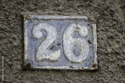 House number 26