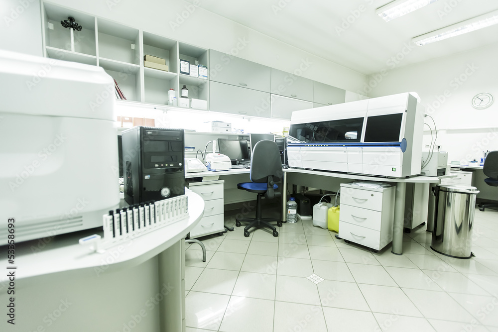 Modern medical laboratory Modern medical laboratory