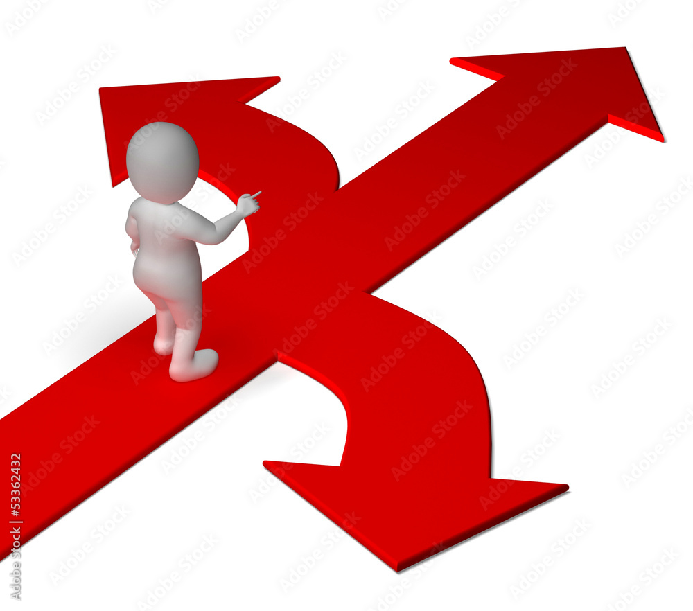 Arrows Choice Showing Options Alternatives Or Deciding Arrows Choice Showing Options Alternatives Or Deciding