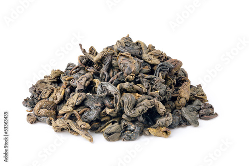 Obraz na płótnie dry green tea