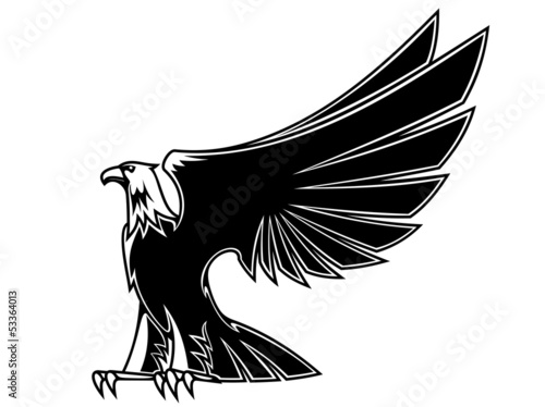 Powerful and majestic eagle