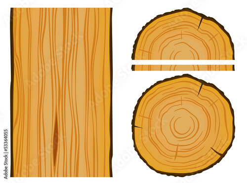 Timber and wood texture with elements