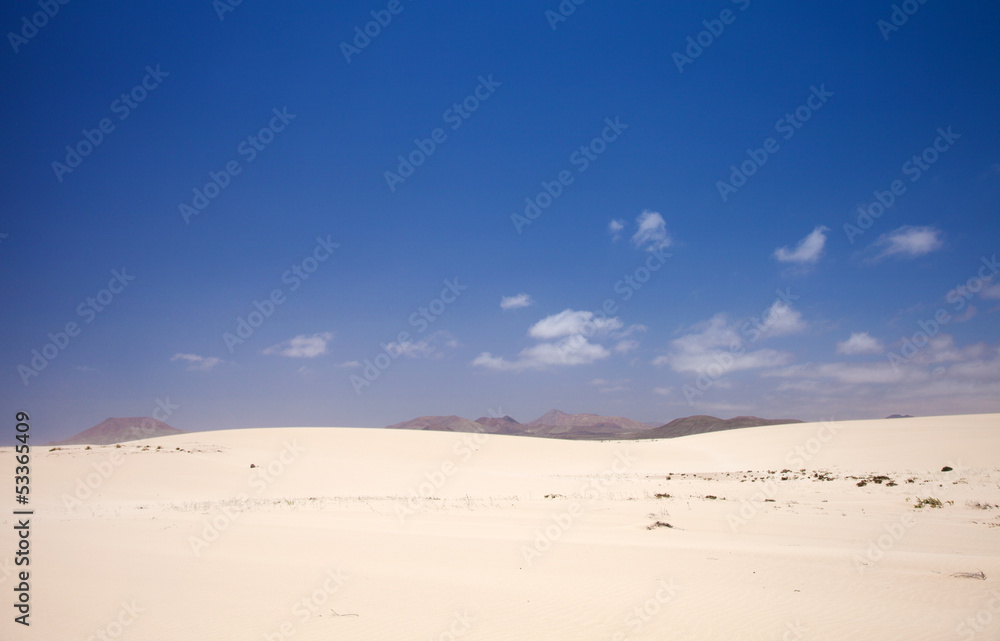 Corralejo sand dunes,
