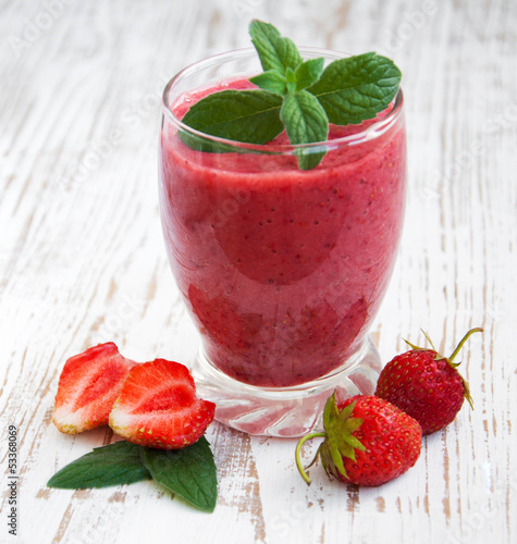 Strawberry smoothie