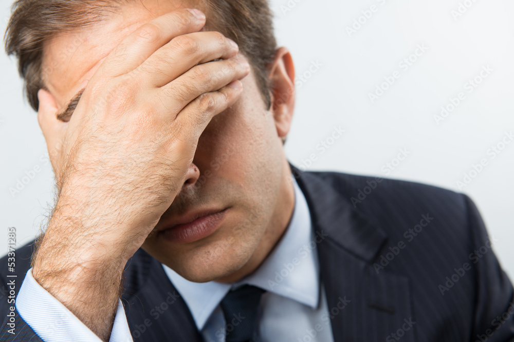 Tired man Tired man