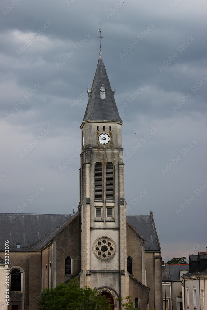 Kirche von Ancenis im Westen Frankreichs