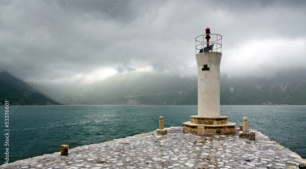 Lighthouse on the Bay of Kotor