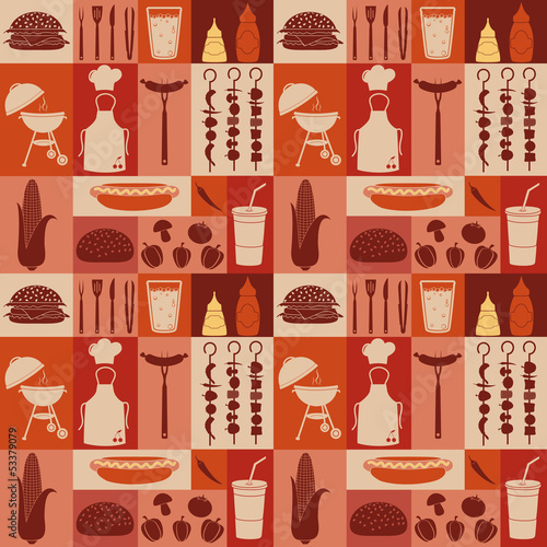 barbecue and picnic icons