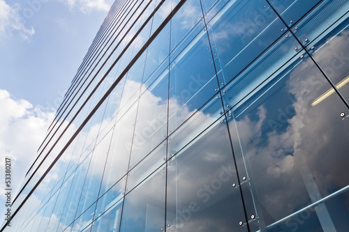 Wallpaper Mural Hochhausfassade mit Spiegelungen Torontodigital.ca