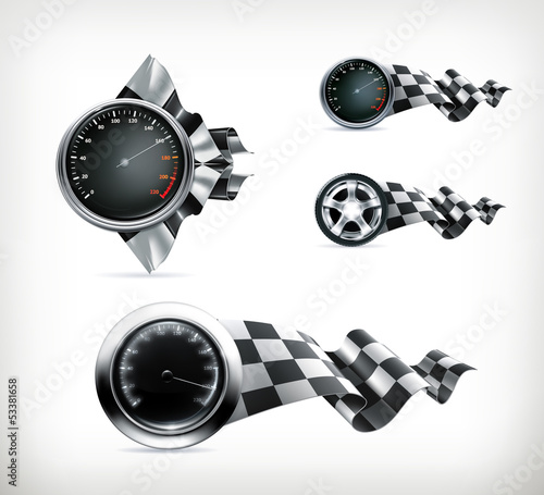 Racing emblems