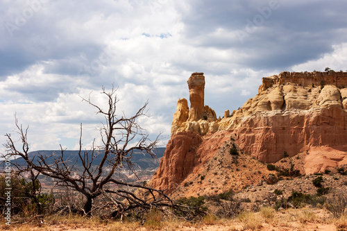Impressive and scenic landscape in New Mexico