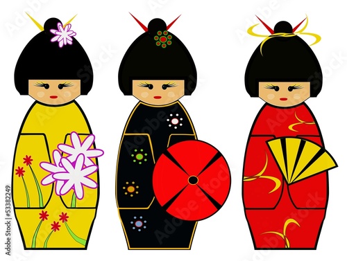 Kokeshi dolls