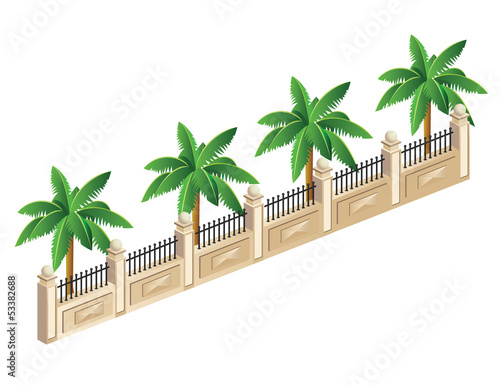 Palm trees
