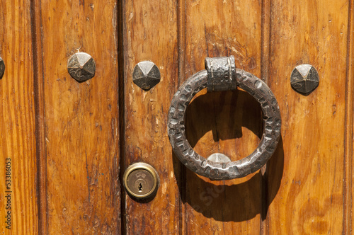 Obraz na plátně gate with ring