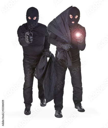 pair of two robbers