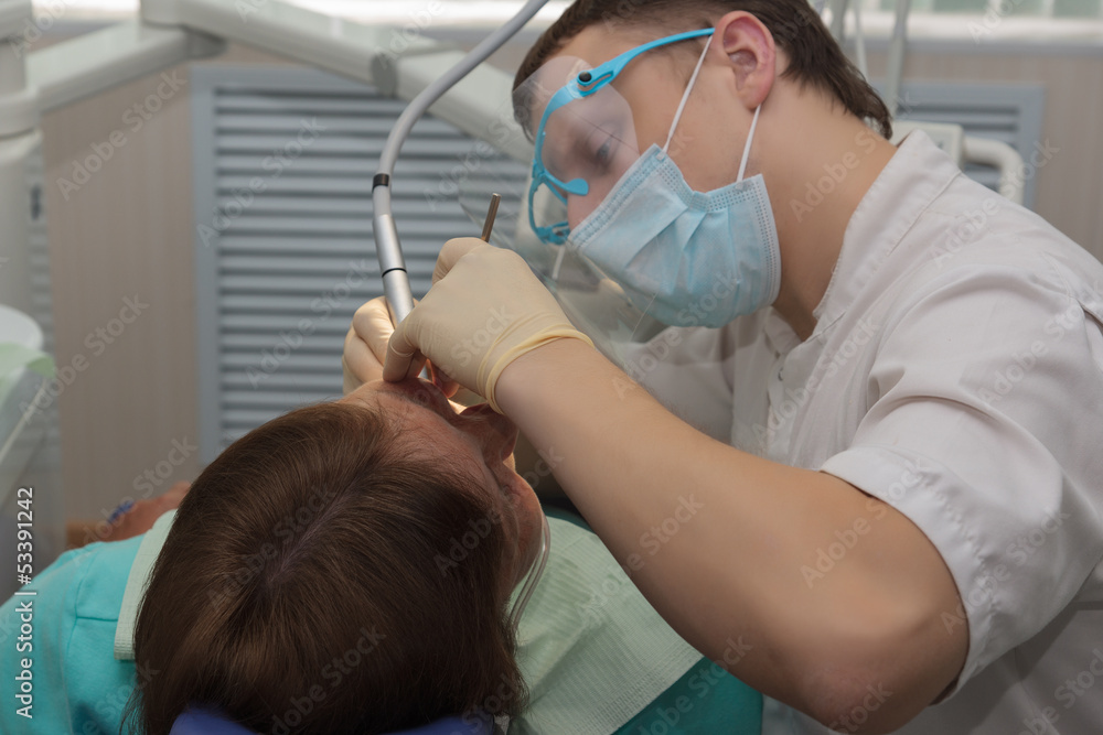 Fototapeta premium Dentist