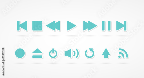 Set: player turquoise