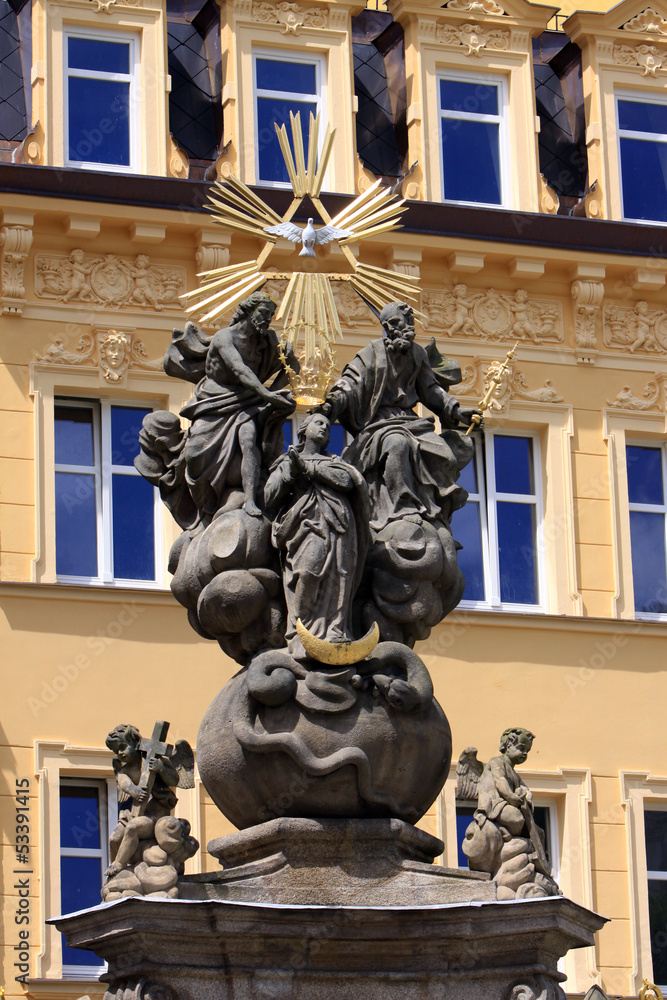 Dreifaltigkeitsdenkmal in der Altstadt Dreifaltigkeitsdenkmal in der Altstadt