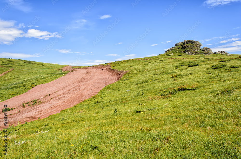 Obraz premium Mountain road