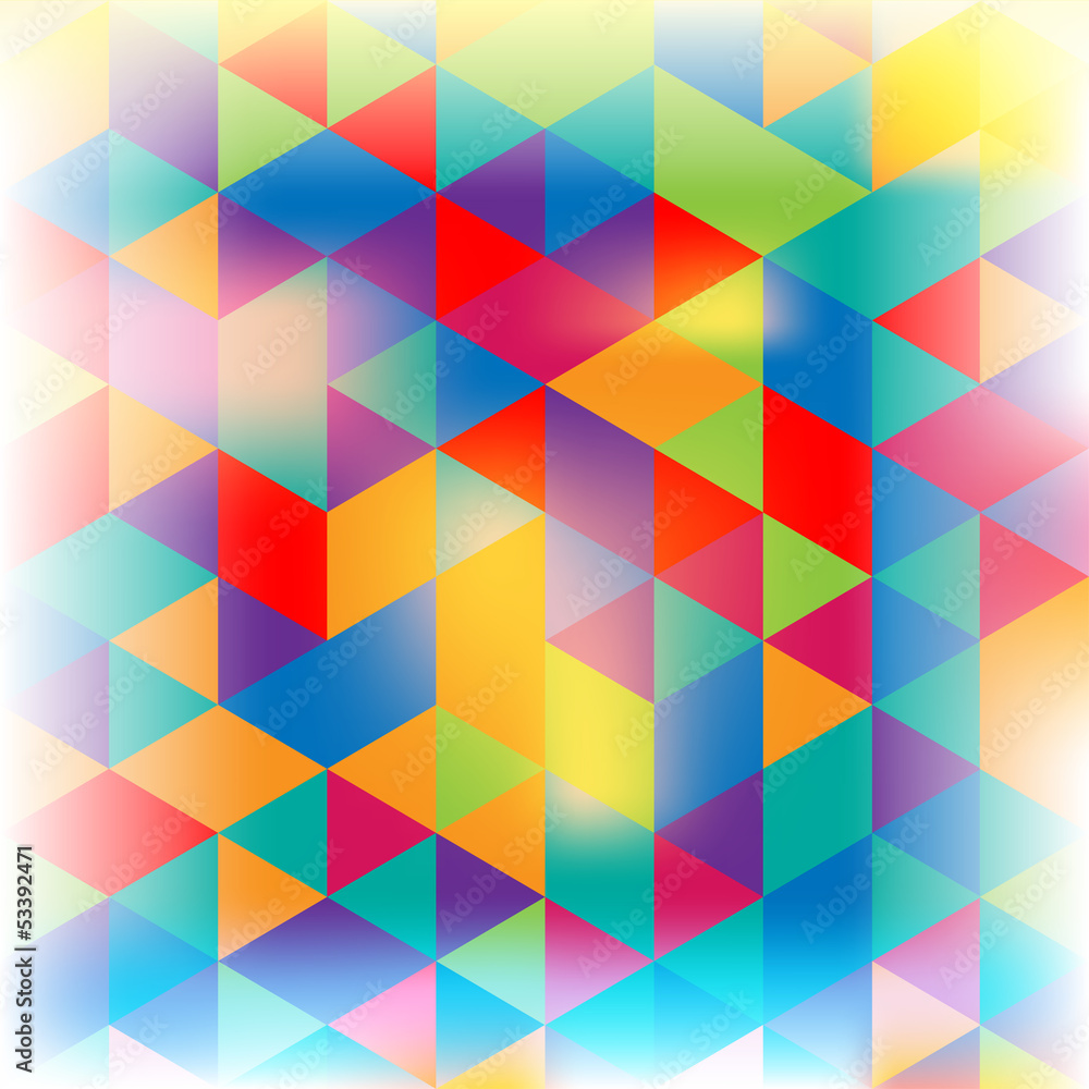 Abstract colorful geometric background. Retro design. Abstract colorful geometric background. Retro design.