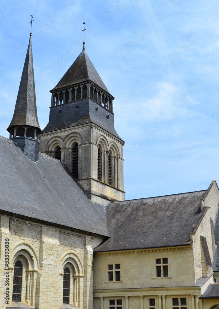 Fototapeta premium Abbaye de Fontevraud