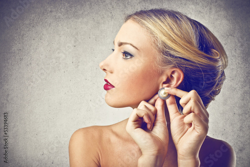Canvas-taulu pearl earring