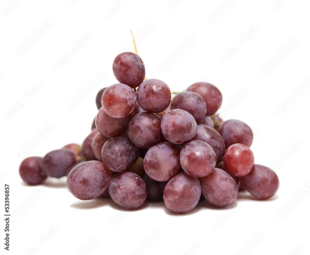black grapes isolated over white background black grapes isolated over white background