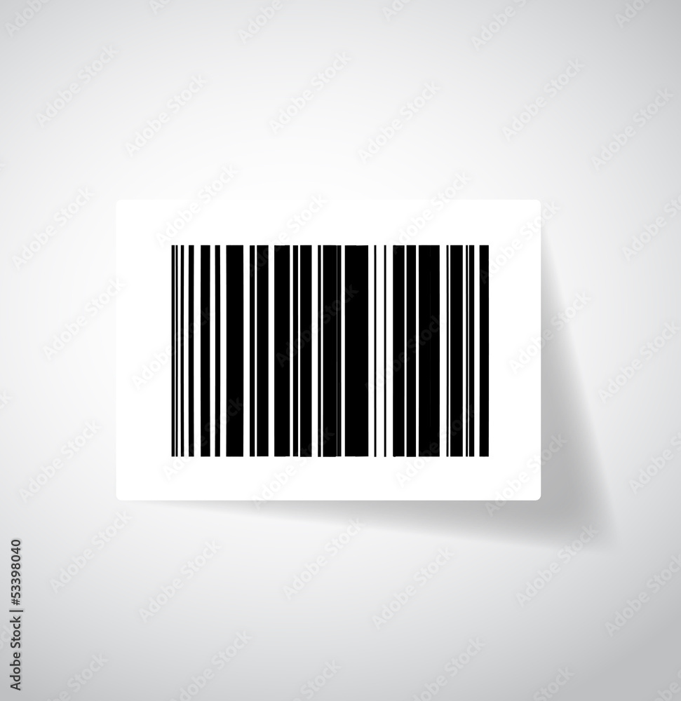 ups barcode sticker illustration design ups barcode sticker illustration design