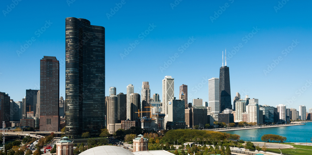 Obraz premium Chicago Skyline