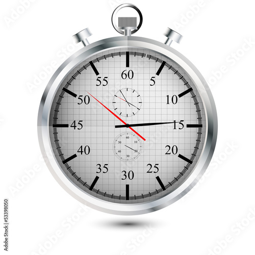 Stopuhr Chronometer mit zusätzlichen Zeitanzeigen