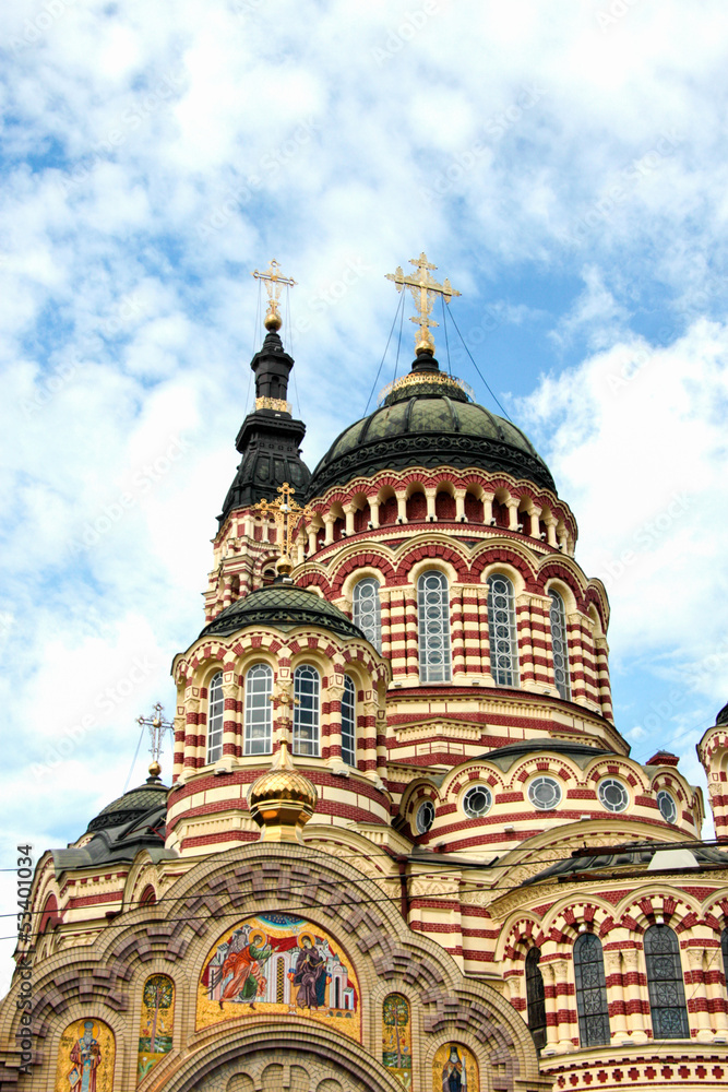 Annunciation Cathedral in Kharkiv, Ukraine