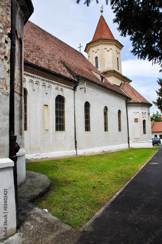 Old orthodox church in Brasov, Romania