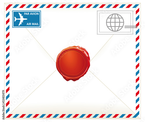 Luftpost Brief
